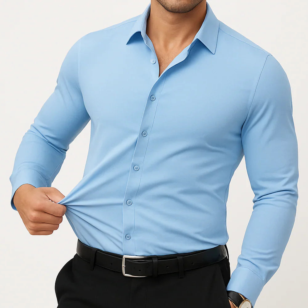 The stretch dress shirt