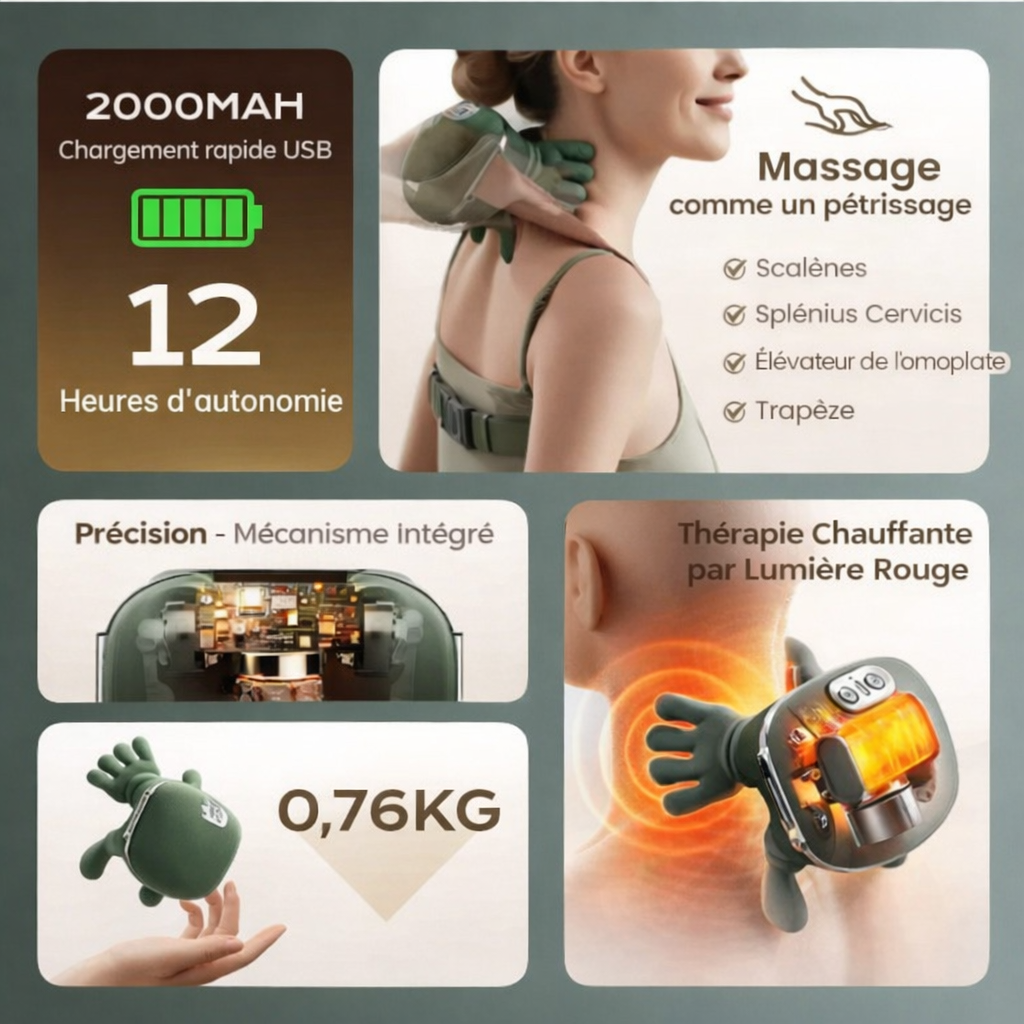 Deep tissue massage device - Buy 1, get 2