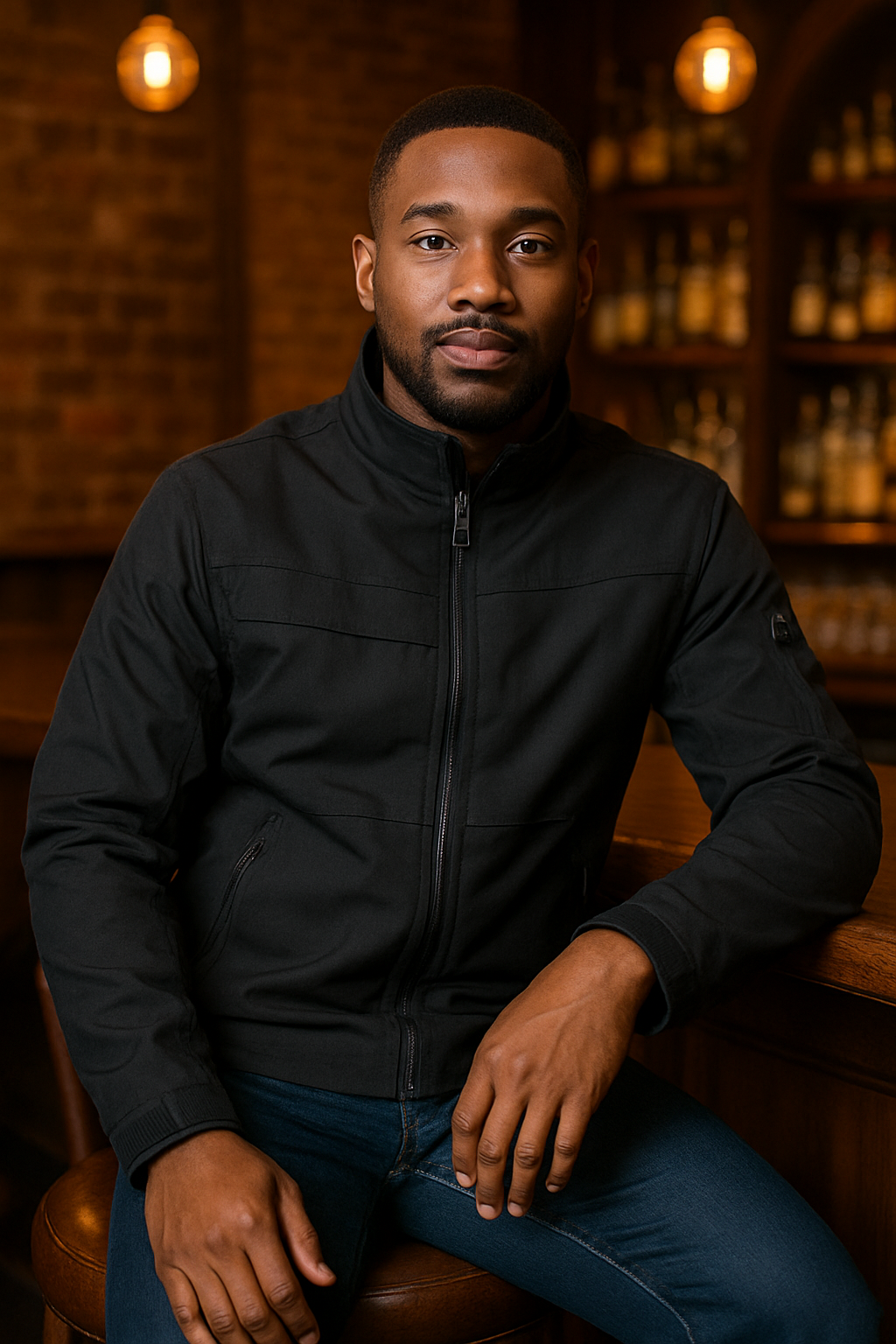 Waterproof and cut-resistant men's jacket Metal