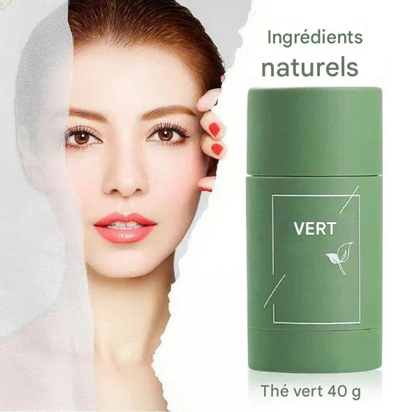 Diystar™ Masque Nettoyant en Profondeur au Thé Vert 100% Naturel