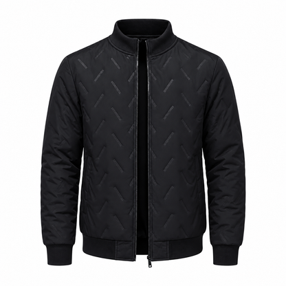 Herren-Winterjacke mit Fleecefutter und Wattierung – Warme