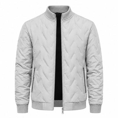 Herren-Winterjacke mit Fleecefutter und Wattierung – Warme