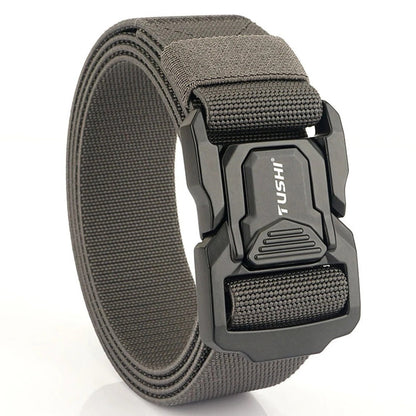 Ceinture tactique militaire de marque spécialement conçue pour l’armée, ceinture réglable avec boucle métallique
