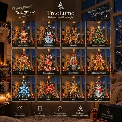 TreeLume™ — Intelligente Animierte Weihnachtsbaumbeleuchtung