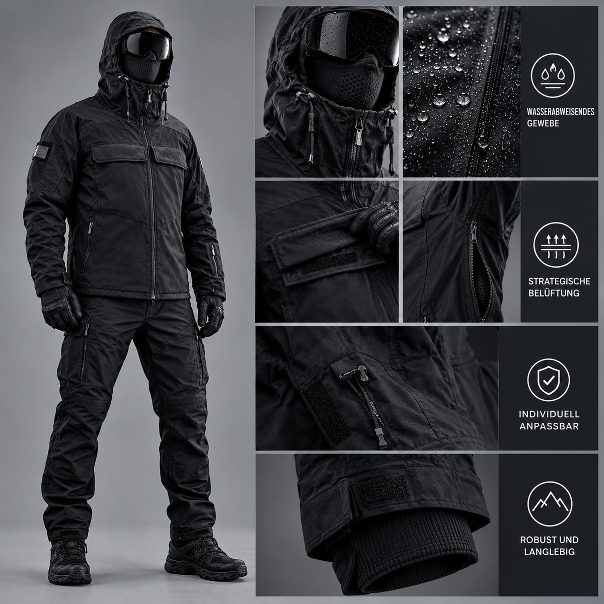 Waterproof Alpine Jacket Gen 2 – Black