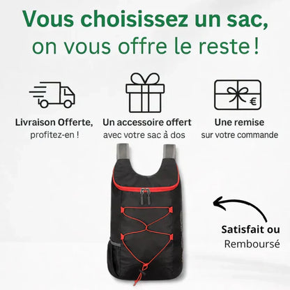 Sac pliable ultraléger 20L – FlexiPack – Havresacs
