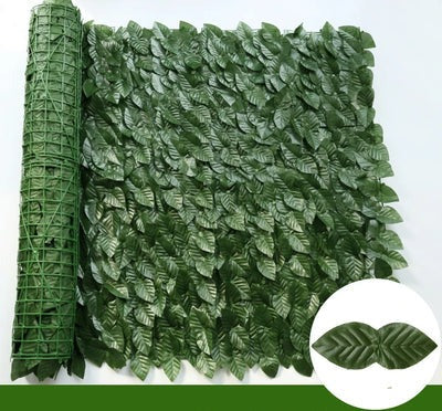 Panneau mural de feuillage artificiel pour jardin vertical
