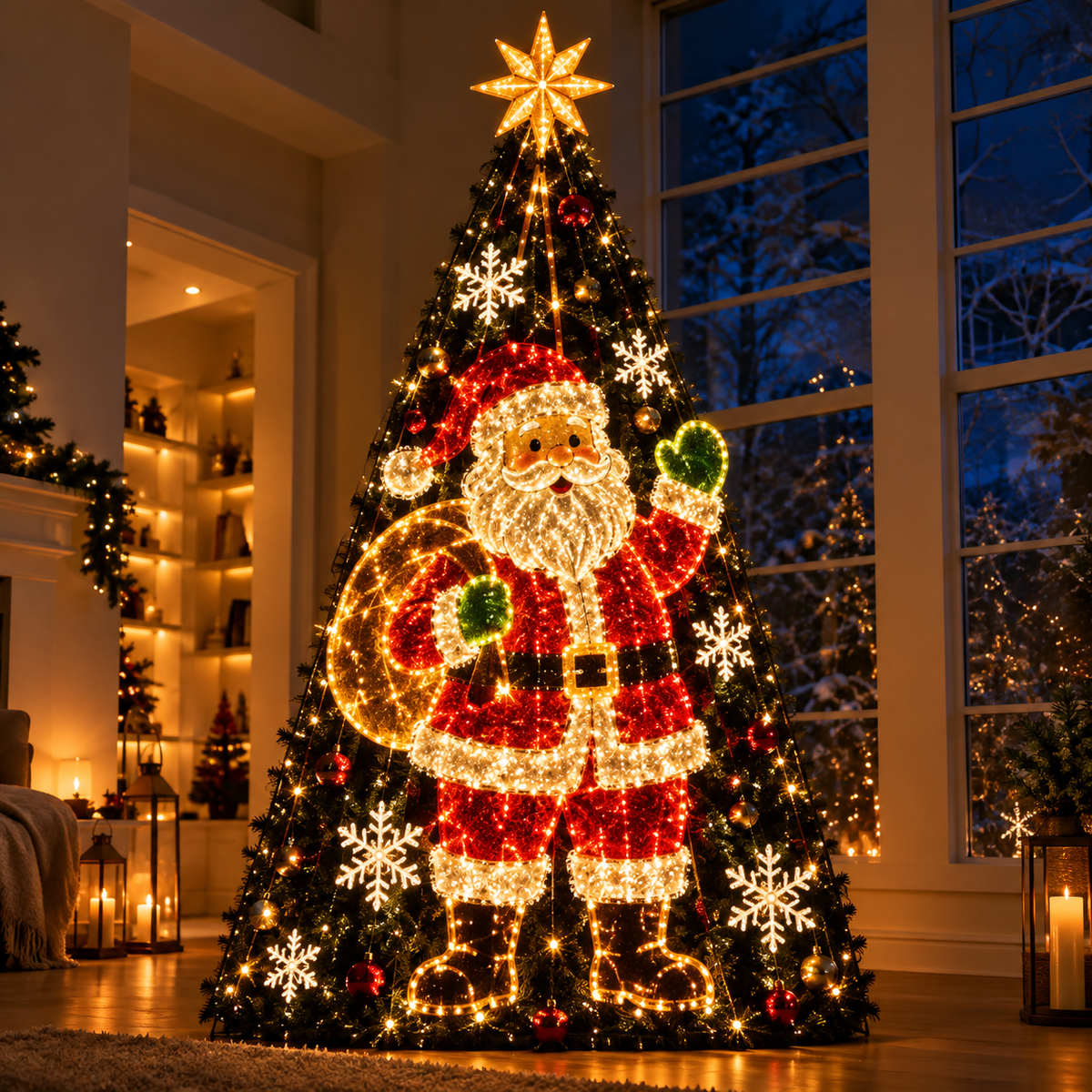 TreeLume™ — Intelligente Animierte Weihnachtsbaumbeleuchtung