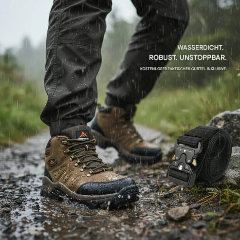 Bottes de randonnée imperméables + ceinture gratuite offerte