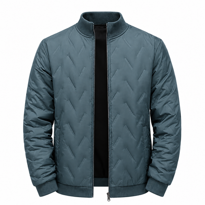 Herren-Winterjacke mit Fleecefutter und Wattierung – Warme