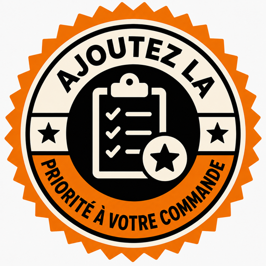 Ajoutez la priorité à votre commande